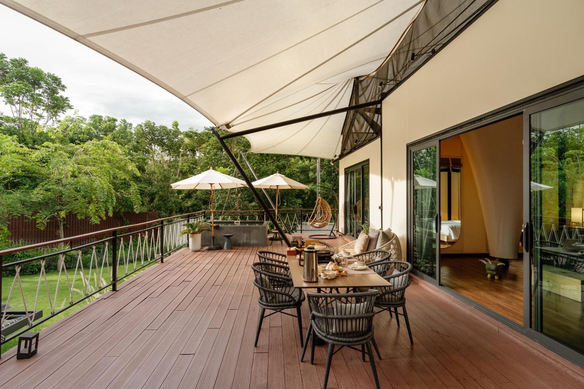 Hotel Te Mata Glamping à Nong Nam Daeng Extérieur photo