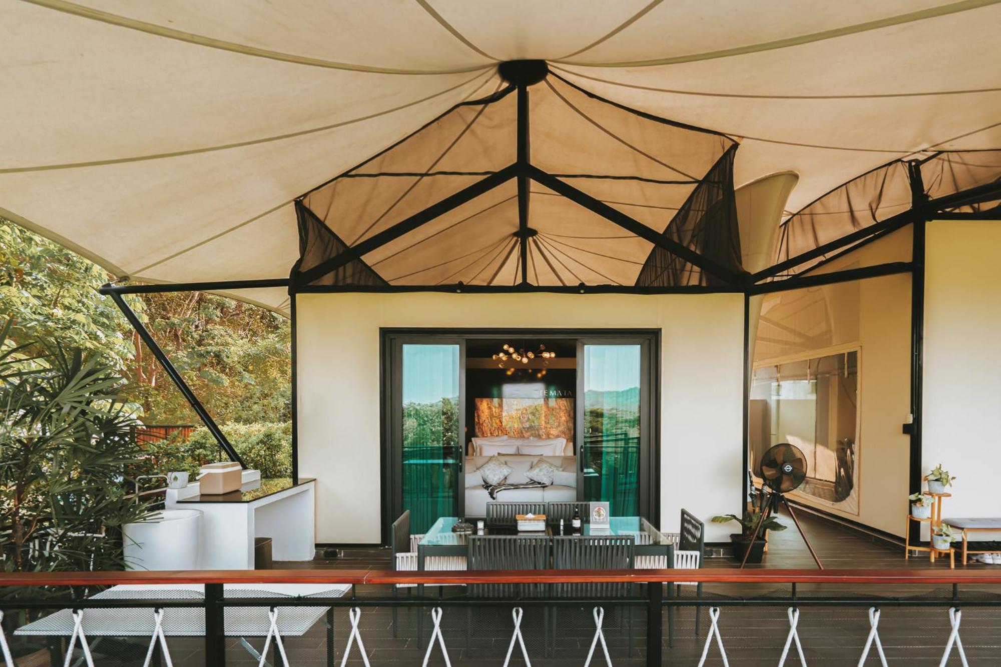 Hotel Te Mata Glamping à Nong Nam Daeng Extérieur photo
