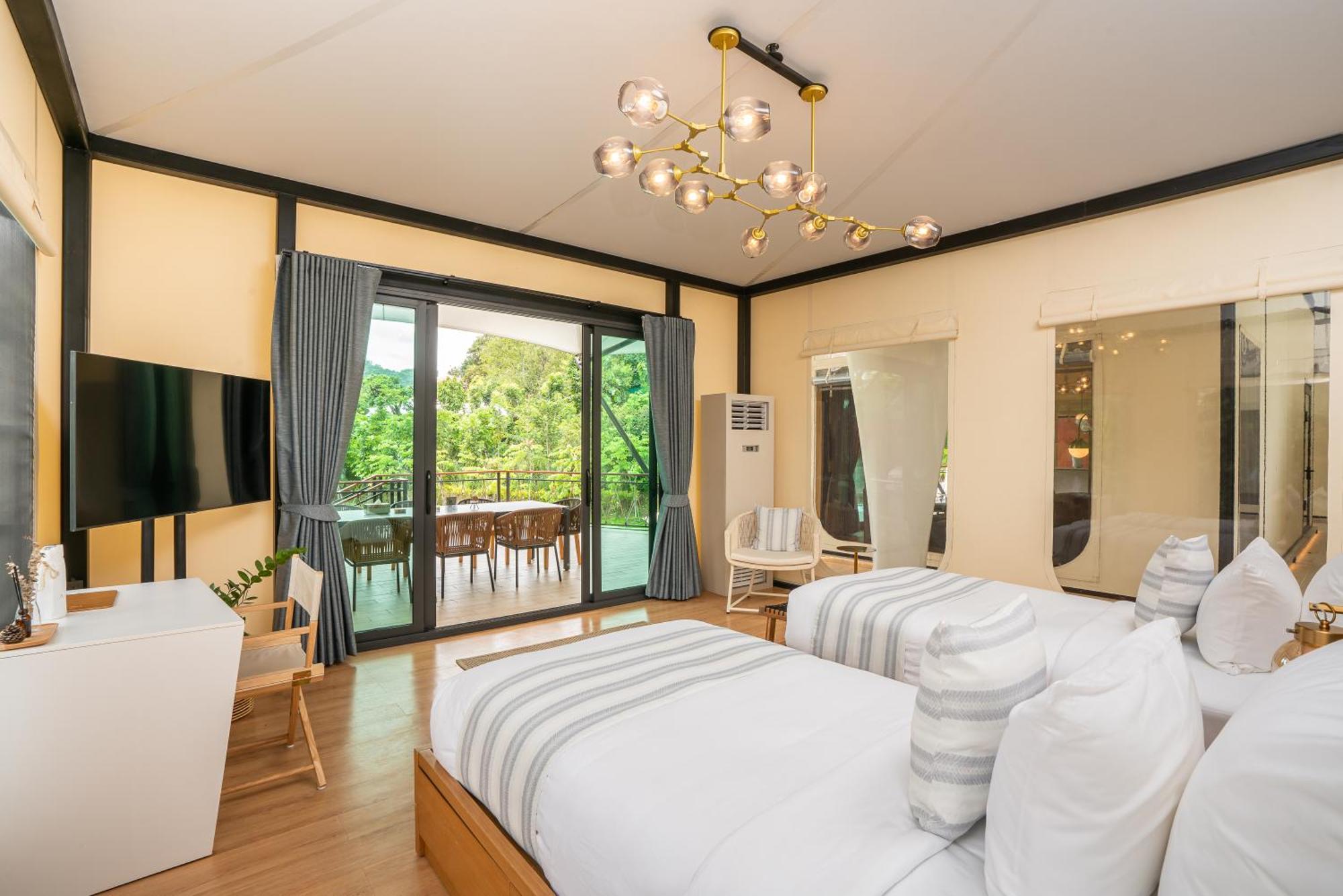 Hotel Te Mata Glamping à Nong Nam Daeng Extérieur photo