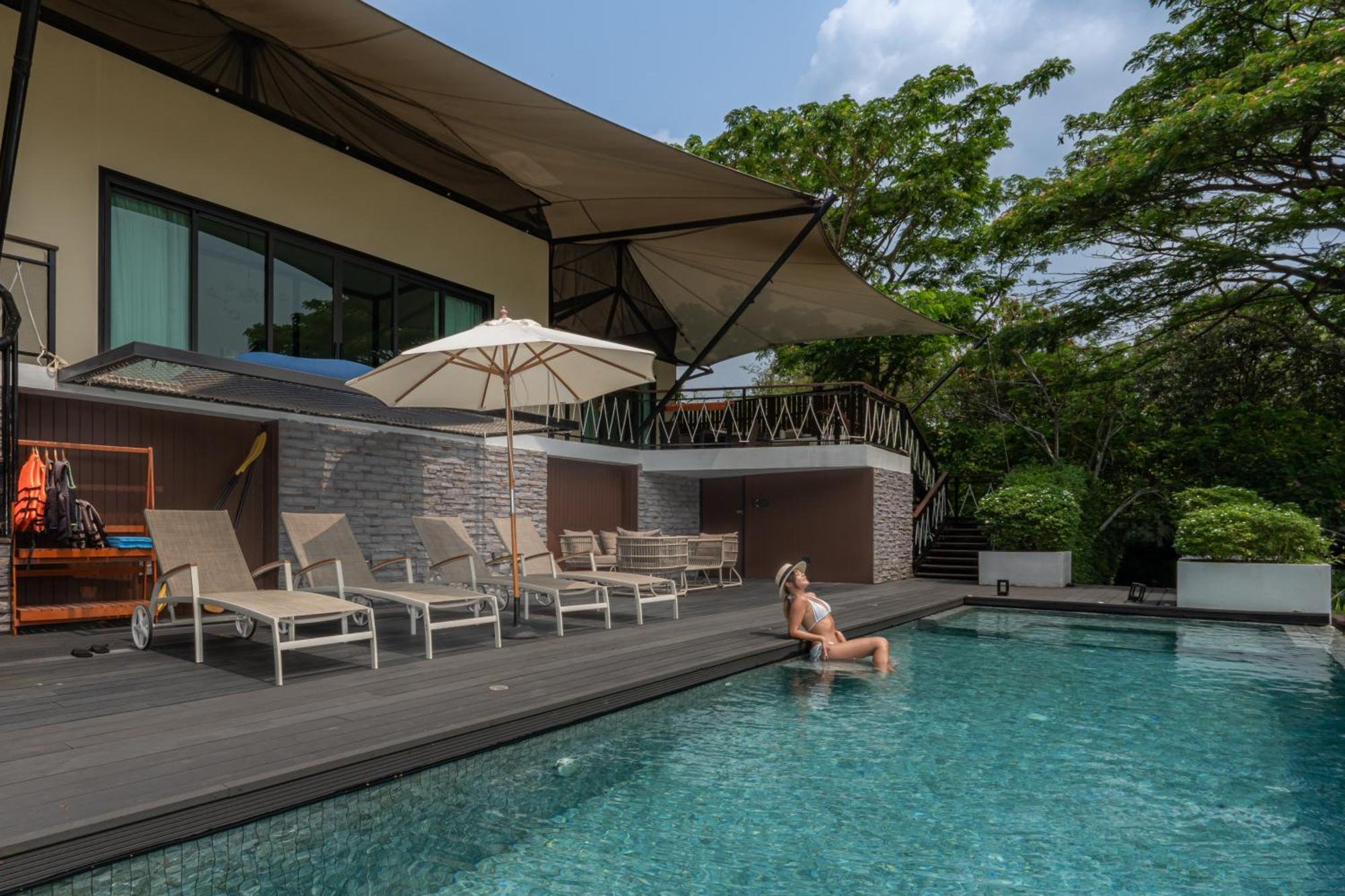 Hotel Te Mata Glamping à Nong Nam Daeng Extérieur photo
