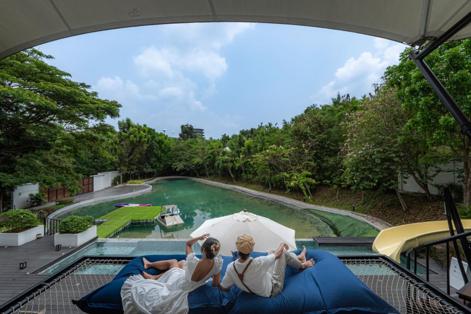 Hotel Te Mata Glamping à Nong Nam Daeng Extérieur photo
