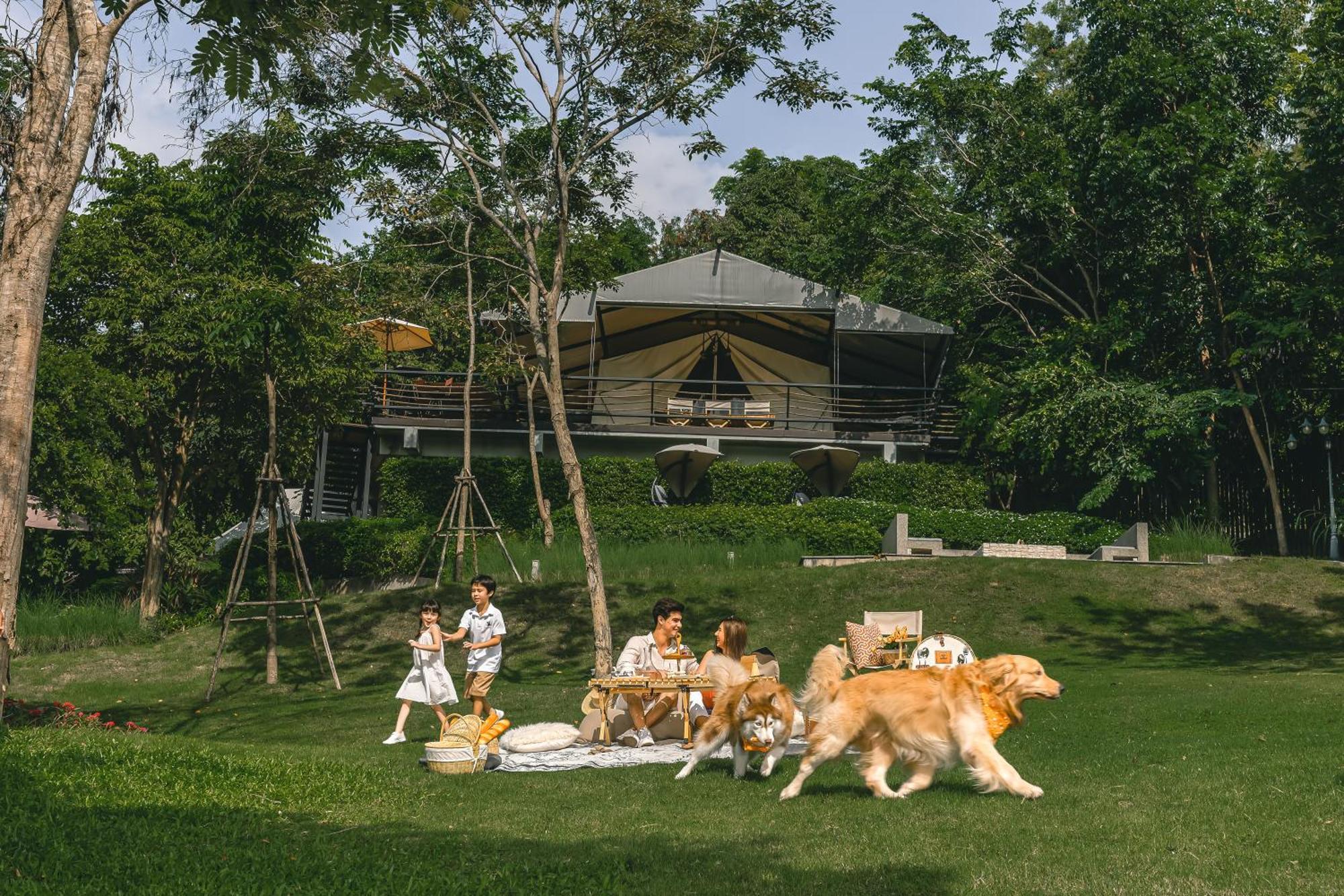 Hotel Te Mata Glamping à Nong Nam Daeng Extérieur photo